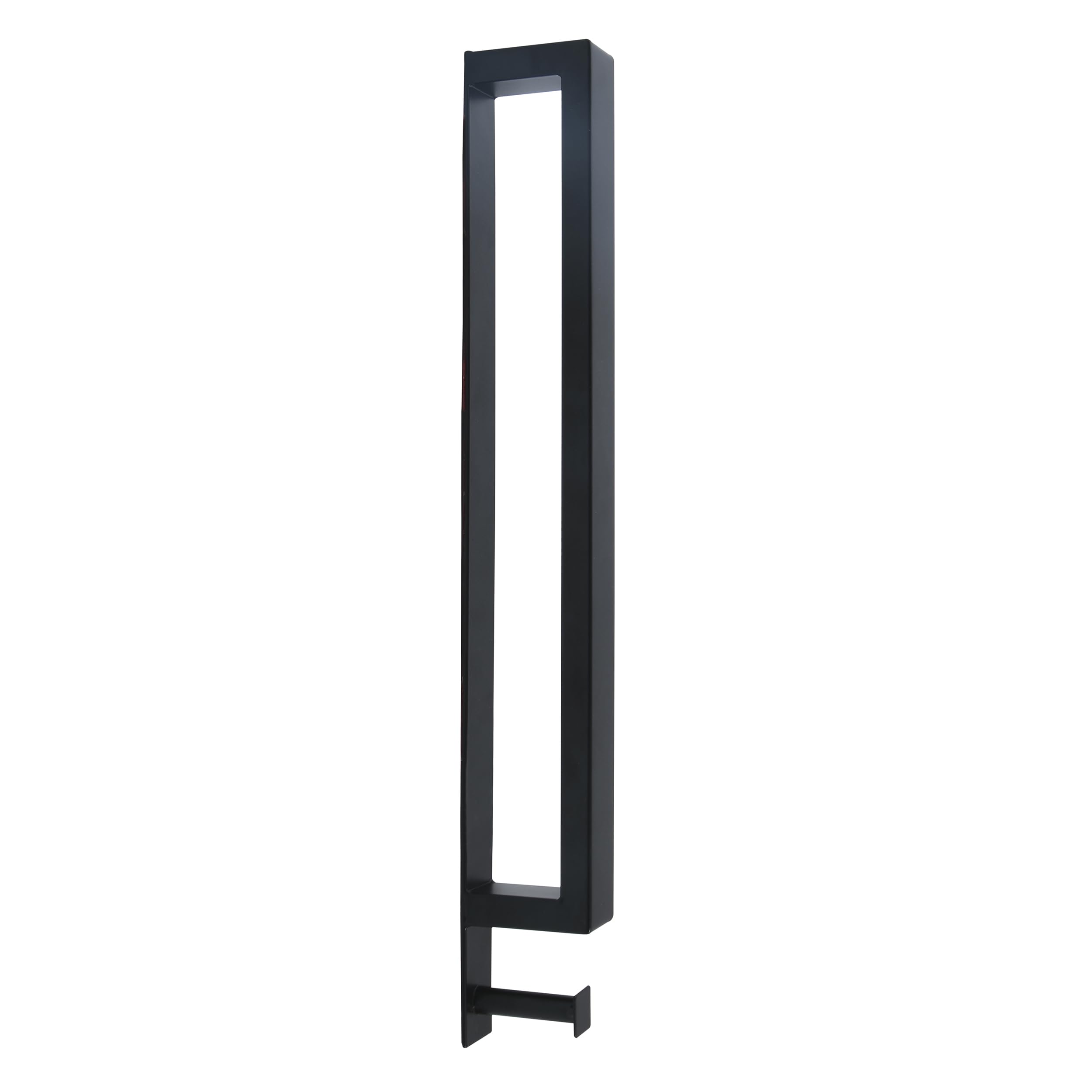 Spirella Wilma Towel Rail Towel Rail Bathroom Towel Holder 46 cm for Gluing Matt Black
