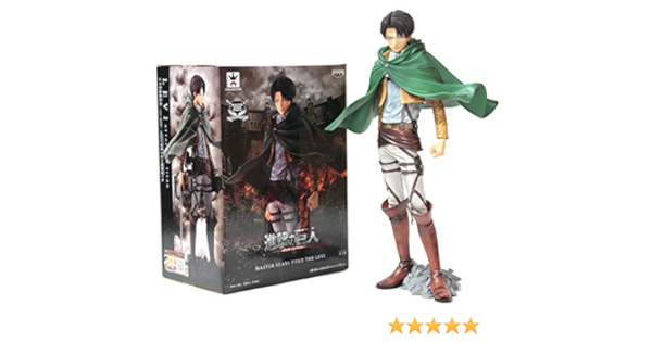 Banpresto Attack On Titan Master Stars Piece 490 9 5 Levi Ackerman Action Figure Buy Online At Best Price In Uae Amazon Ae