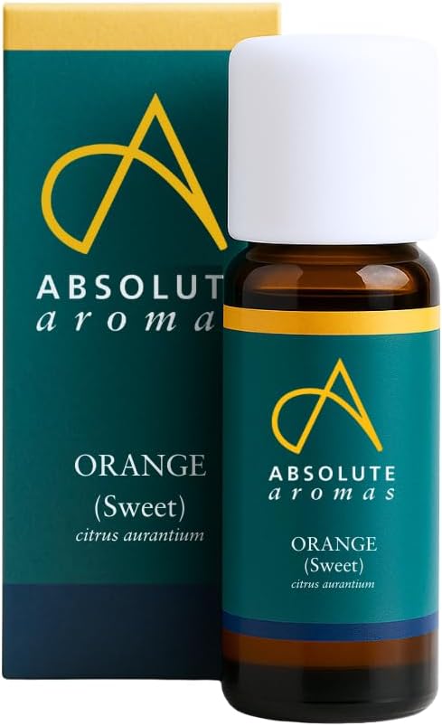 Absolute Aromas Sweet Orange Essential Oil 10 ml Pure Undiluted Vegan