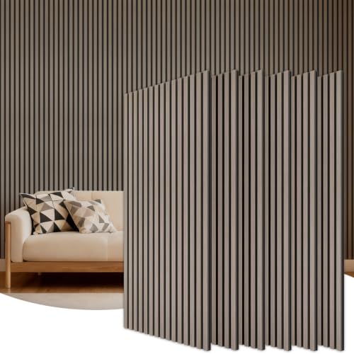 TONOR Holz-Wandpaneele für Innenwand-Deko – 6er-Pack, 120 × 60 cm