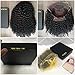 Sunstarr 13x4 150% Density Brazilian Short Curly Bob Wigs Lace Front Human Hair with Baby Hair Pre-Plucked Wig For Black Women(10, Lace front)