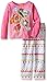 Nickelodeon Girls' Toddler Paw Patrol 2-Piece Pajama Set, Pink, 3T