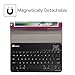 Fintie iPad 9.7 2018 2017 / iPad Air 2 / iPad Air Keyboard Case - Folio Stand Cover with Removable Wireless Bluetooth Keyboard for Apple iPad 6th / 5th Gen, iPad Air 1/2, Purple