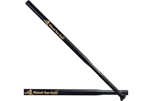 Slim Baseball Trainning Bat 34in 1.7lbs, Thin Power Stick Training Bat Steel Black, 【 PU Wrapped 】