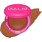 Doll 10 Peptide Bounce Balm Foundation™ – Hydrating, Age-Defying Foundation for Older Women, All Skin Types – Vegan, Clean, Natural, Medium Buildable Coverage, Blurs Fine Lines - [Deep]
