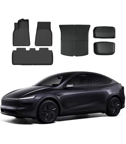 3D MAXpider Floor Mats For Tesla Model 3 (2020-2021) - Black Elitect Full Set, Waterproof & Custom Fit - View #7