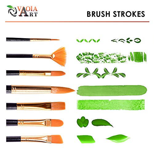 Pinceles Para Ceramica Juego De 10 Pinceles Para Cerámica Y