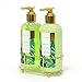 Spa Luxetique Hand Soap and Hand Lotion Caddy Set, Green Tea Hand Cream Gift Set, Ideal Gift for the Holidays, Christmas, Birthday, Mother's Day, Valentine's Day, Thank You Gift