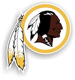 NFL Washington Redskins 12-Inch Vinyl Logo Magnet