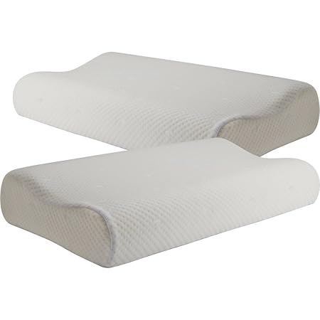 Coolmaxtm Memory Foam Contoured Pillow Hypo Allergenic Removable