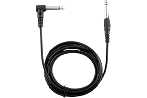 Electric Guitar Cables,10 Ft Noise Cancelling Jack Wire,6.35mm Head Guitar Amp Cord - for Chord Instrument Speaker Drum Ampli