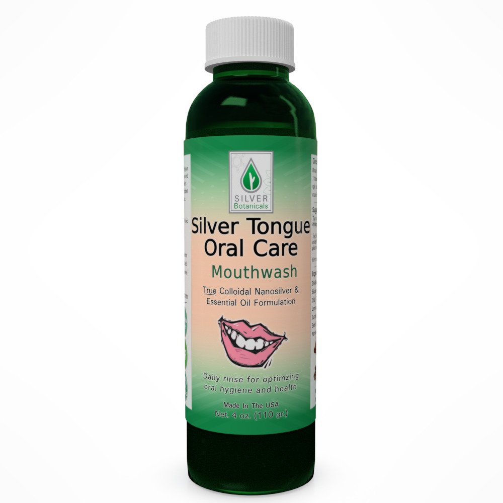Silver Tongue Oral Care All Natural Colloidal Silver