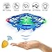 Hand Operated Drone for Kids or Adults, Toys for 4-5 Year Old Boys, Latest Mini Drone Helicopter with 4 Sensors, Flying Ball Toys for 6, 8, 10, 11 Year Old Boys or Girls (Blue, with Remote)