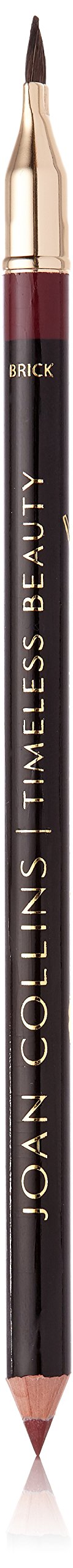 Joan Collins Timeless Beauty Contour Duo Lip Pencil with Brush, Brick