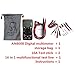 Alloet AN8008 True-RMS Digital Multimeter Square Wave Voltage Ammeter MAX Display 9999 Counts Auto/Manual Ranges True RMS