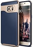 Galaxy S6 Edge Plus Case, Caseology [Wavelength Series] Slim Dual Layer Protective Textured Grip Corner Cushion Design [Navy Blue] for Samsung Galaxy S6 Edge Plus
