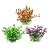 Saim Aquarium Plastic Plants Decor Fish Tank Aquarium Ornament Pet Decorations