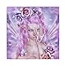 Totoo Fairy Butterfly 5D Diamond Painting Embroidery DIY Paint-By-Number Kit Home Wall Decor (40x40cm, B)