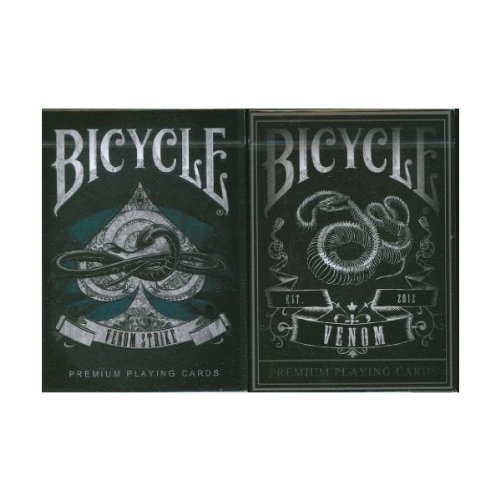 Bicycle Venom & Venom Strike Playing Cards 2 Deck Set