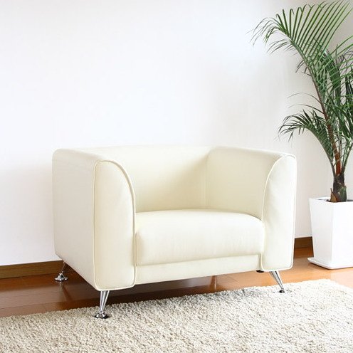 新作モデル おしゃれな レトロモダンソファ １人掛け 幅86 ホワイト ホワイト B06y239qzx ポイント10倍 Fieldingandnicholson Com