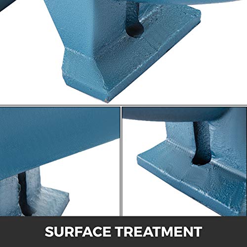 Happybuy Single Horn Anvil 132Lbs Cast Steel Anvil Blacksmith for Sale