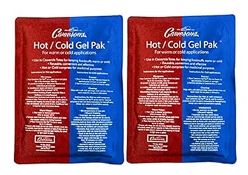 Amazon.com: Paquete de gel frío o caliente, tamaño XL (8 x ...