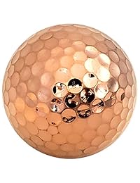 trophygolf 3 brillantes bolas de golf de bronce, cobre