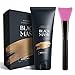 Aliceva Black Mask, Blackhead Remover Mask, Charcoal Peel Off Mask, Charcoal Mask, Charcoal Face Mask for All Skin Types with Brush - 50 Gram Pack