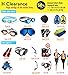 COPOZZ Diving Dry Top Snorkel with One-Way Purge Valve Silicone Mouthpiece for Scuba Diving Freediving