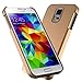 Galaxy S5 Case, Caseology [Ultra Slim Series] Protective Hard Snap-on Case [Copper Gold] [Armor Plate] for Samsung Galaxy S5 - Copper Gold
