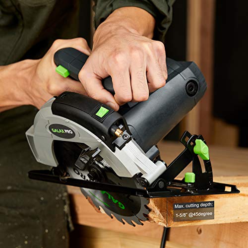 image for Circular Saw, 12A 5500RPM Electric Saw GALAX PRO Corded Circular Saw w