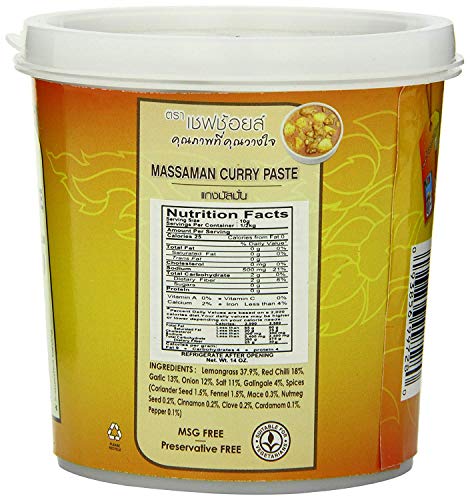 Chef's Choice Massaman Curry Paste 400g