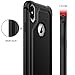 iPhone X Case,iPhone 10 Case,LAVENSA Flexible TPU Anti-Slip Shockproof Protective Case for Apple iPhone X - Black