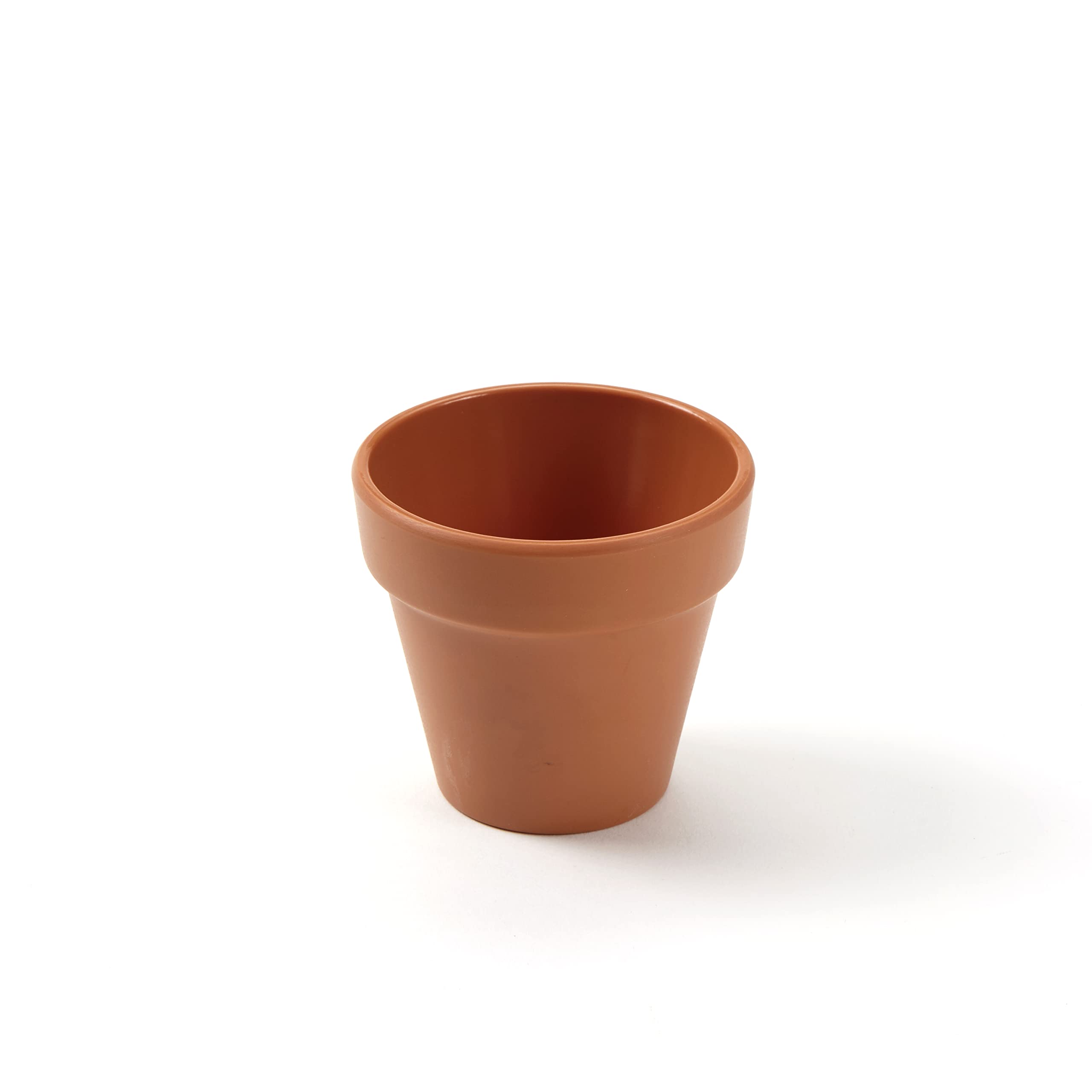 American Metalcraft MELPOT2 Terracotta Pot, Melamine 2 oz.