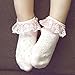 CHUNG Toddler Baby Girls Princess Lace Dress Socks Pack of 5/6 Satin Ruffles, 6pk, 3-5Y