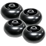 4PK Mower Deck Wheel for MTD/Cub Cadet: Enforcer, Tank, Recon, GF1748, HF1748, GTX2154LE Tractors, Replaces 634-3159