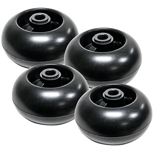 4PK Mower Deck Wheel for MTD/Cub Cadet: Enforcer, Tank, Recon, GF1748, HF1748, GTX2154LE Tractors, Replaces 634-3159
