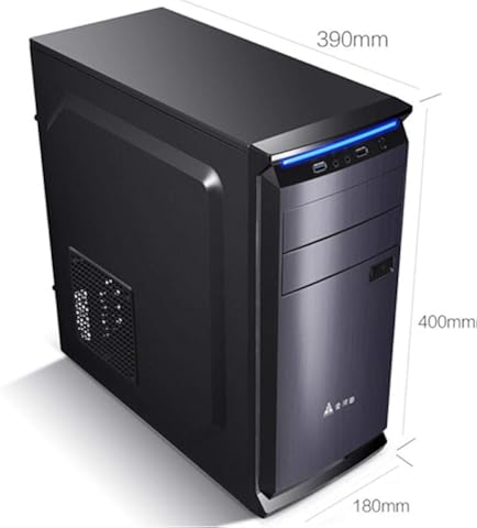 HZHI Pc Tower Case Pc Case Gaming Computer Business Case Juego Desktop Case Computer Main Box