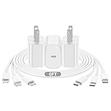 3 Pack QZIIW iPhone Charger,iPhone Fast