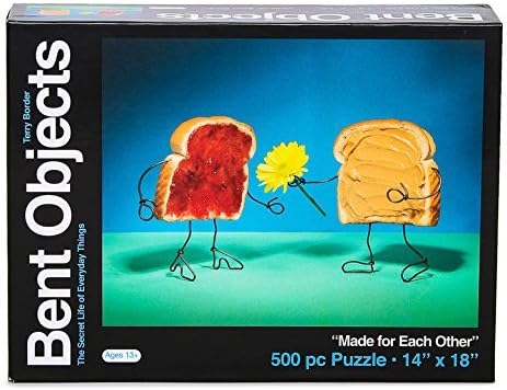 Bent Objects: "Made for each other" 500 Piece Puzzle