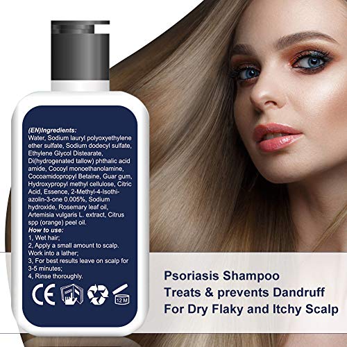 AntiDandruff Shampoo, Psoriasis Shampoo, Treats & Prevents Dandruff, Healthy Scalp Treatment