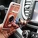 iPhone 6S Plus Case, iPhone 6 Plus Clear Case Rose Gold for Girls with Ring Holder, WXY Magnetic Case Shock-Absorption for Apple iPhone 6 Plus 5.5'' 2016