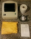 Zebra LP2844 2844-20301-0024 USB Serial Parallel Barcode Printer W/New Adapter, USB, Power Cable
