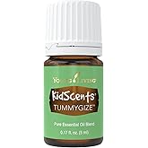 Young Living KidScents TummyGize Essential Oil Blend 5 ml - Calming & Relaxing, Kid-Friendly Aromatherapy, Gentle for Children - Inviting and Comforting Atmosphere