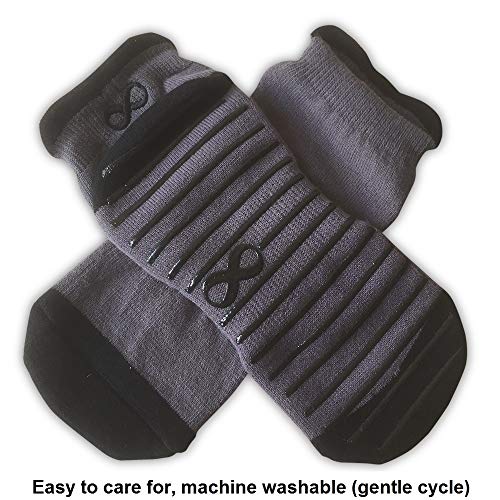 image for YogaAddict Non Slip Skid Socks with Grips, for Hospital Rehab, Yoga, P