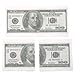 HDE Novelty $100 USD Dollar Bill Funny Money Currency Toilet Tissue Paper Roll