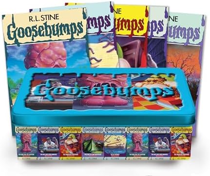 Amazon.com: Goosebumps 25th Anniversary Retro Tin Box Set
