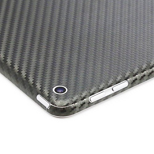 ArmorSuit - iPad 2017 Wifi Screen Protector + Black Carbon Fiber Skin Back Protector MilitaryShield w/ Lifetime Replacements - Front Anti-Bubble Ultra HD Shield (Wifi Version Only)