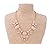 November's Chopin (TM) Flower Simple Style Statement Pendant Elegant Sexy Choker Necklace