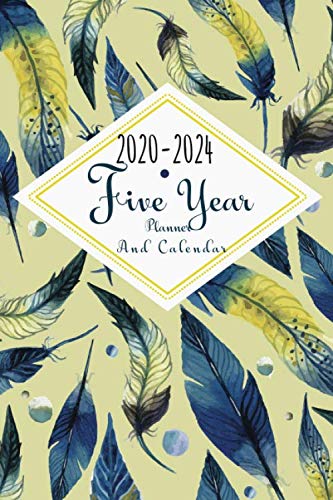 2020-2024 Five Year Planner And Calendar: 5 Year Pocket Monthly Schedule Organizer, 60 Month Calenda by Joni Stallworth